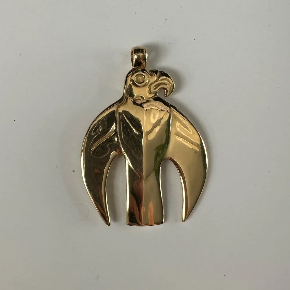 RARE Collection Piece Scythian Handmade Eagle Pendant Authentic Design